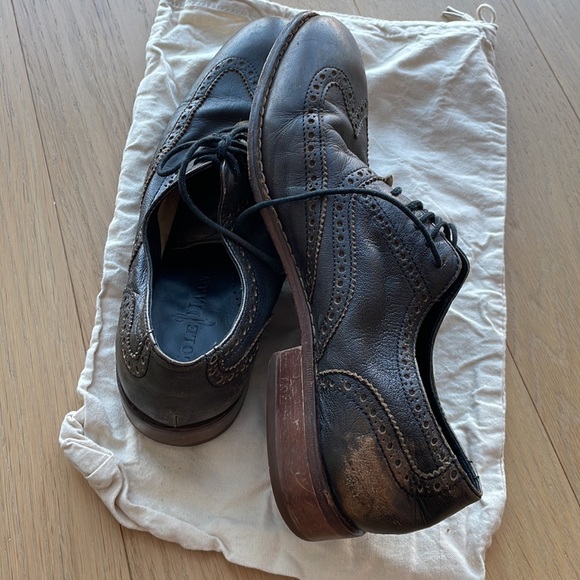 Cole Haan x Nike Air Colton Leather Oxford Shoes - Picture 9 of 13